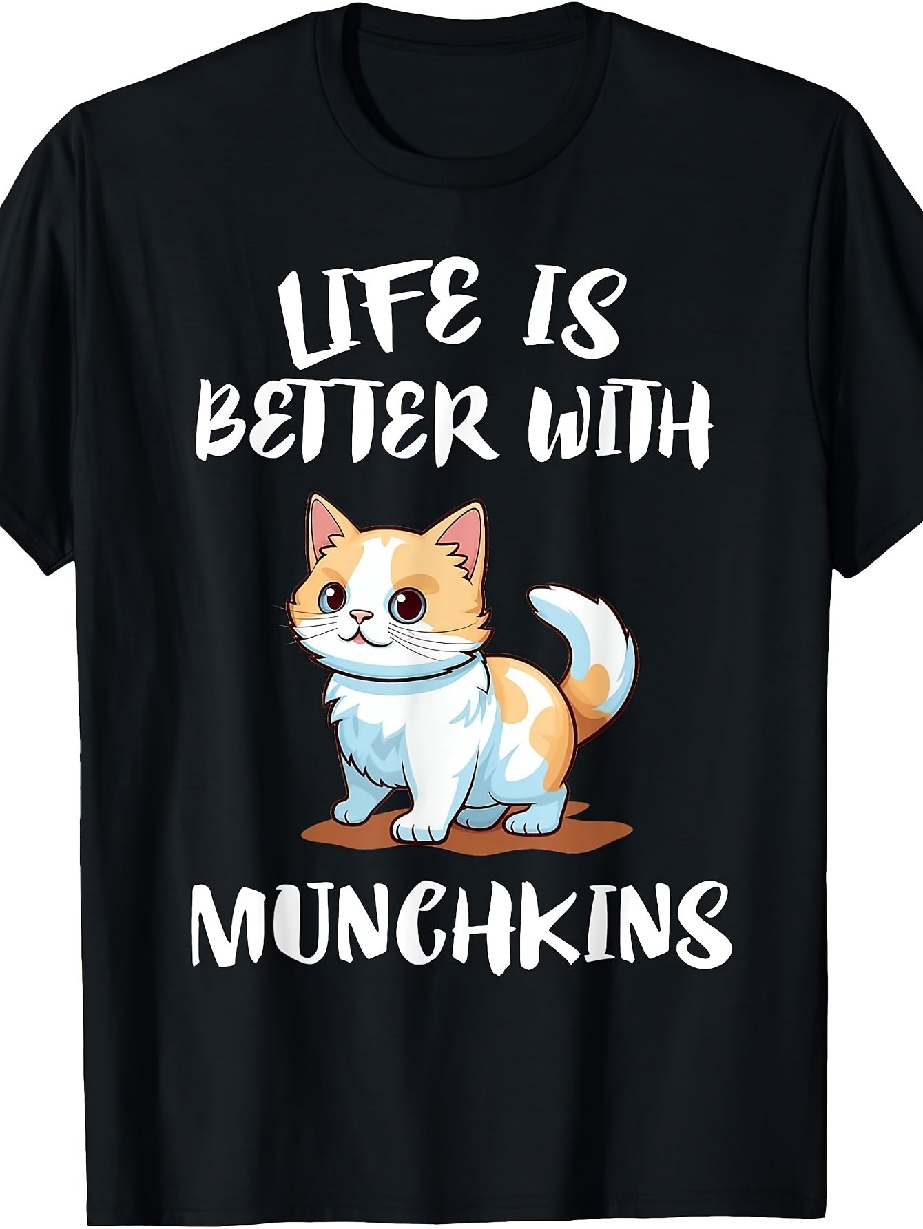 Life Is Better with Munchkin Cats T-Shirt