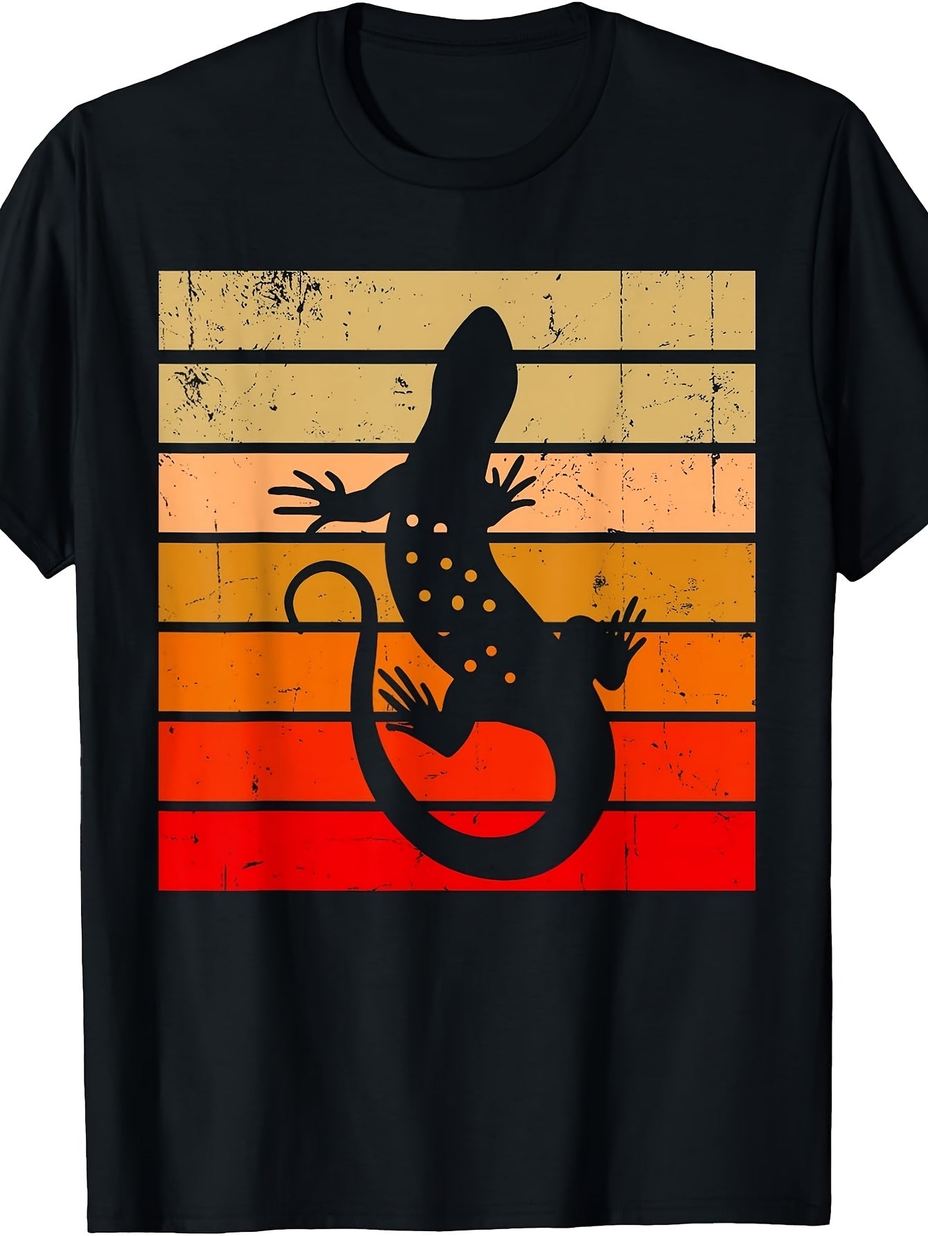 Retro Gecko Lover Reptile Animal Lover Lizard Gecko T-Shirt